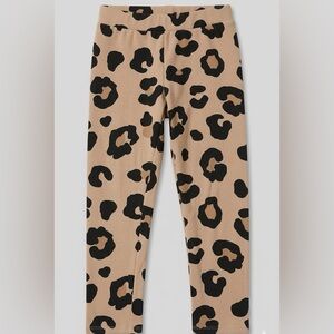 The Children's Place Leopard Print Leggings - Tan & Black